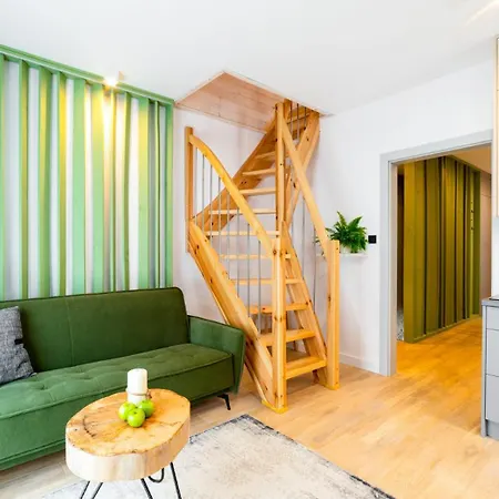 Dwupoziomowy Szyszka Apartman *
