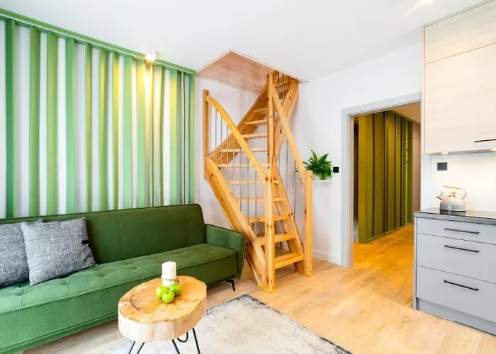 Dwupoziomowy Szyszka Apartment *